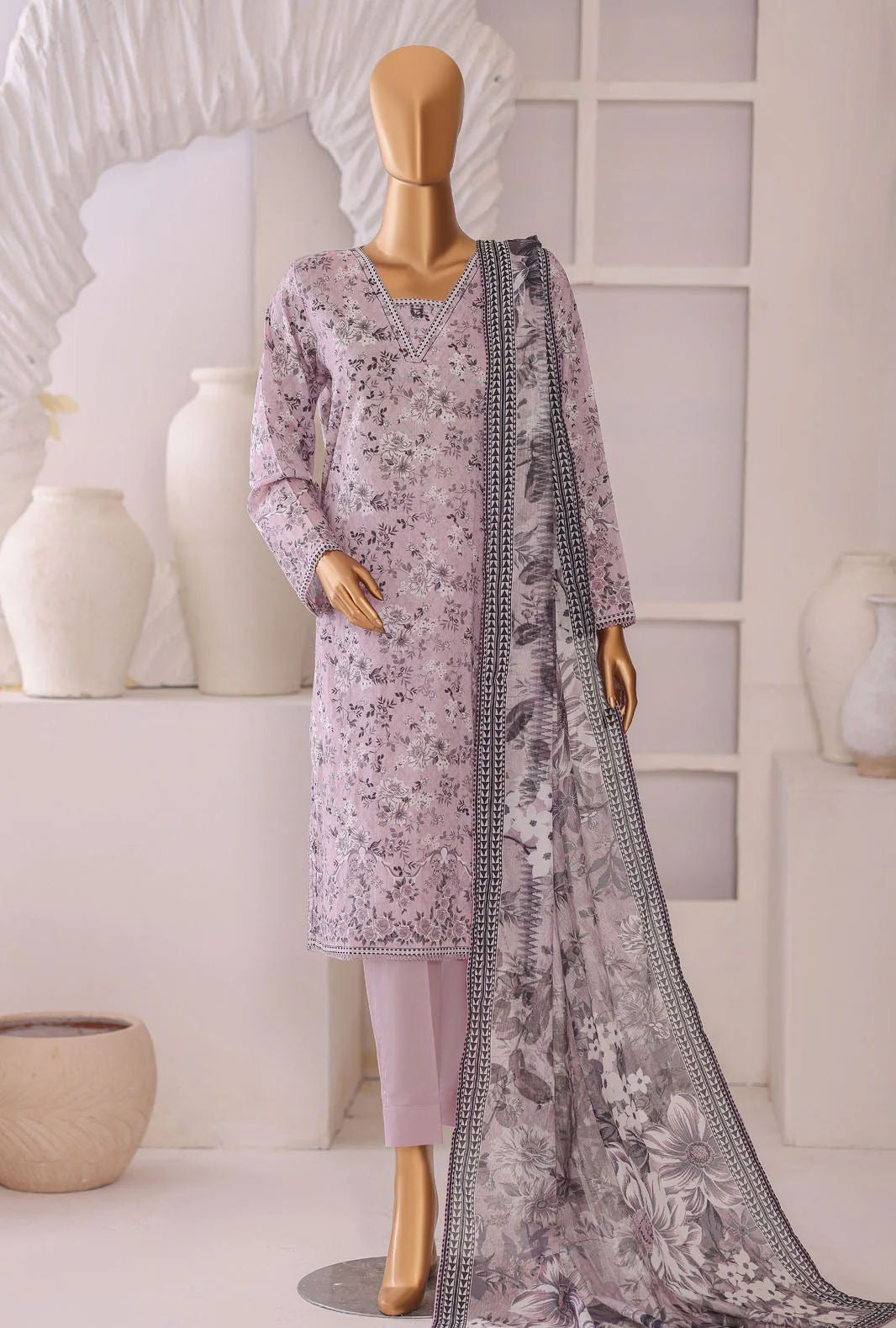 HZ Casual Lawn Suit – Design 7