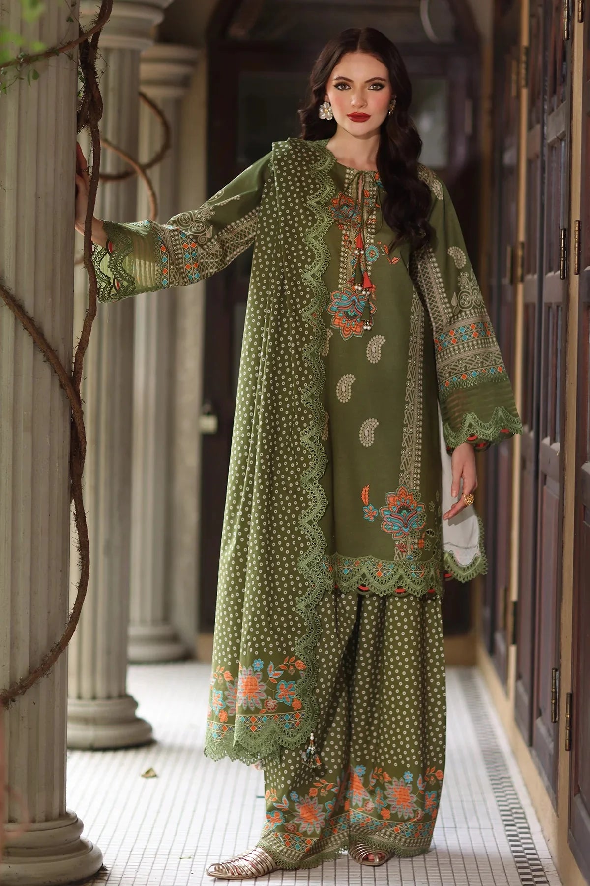Charizma Printed Lawn Suit – Summer Collection Design 3