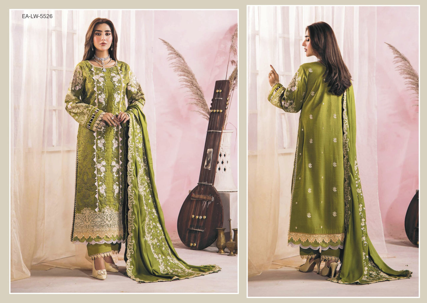 Eshaisha Unique Khaddar Motifs