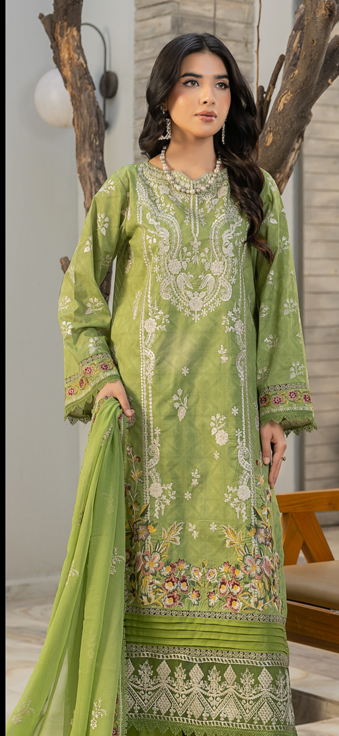 Pankh Premium Lawn Suit Box – Summer Collection Design 3
