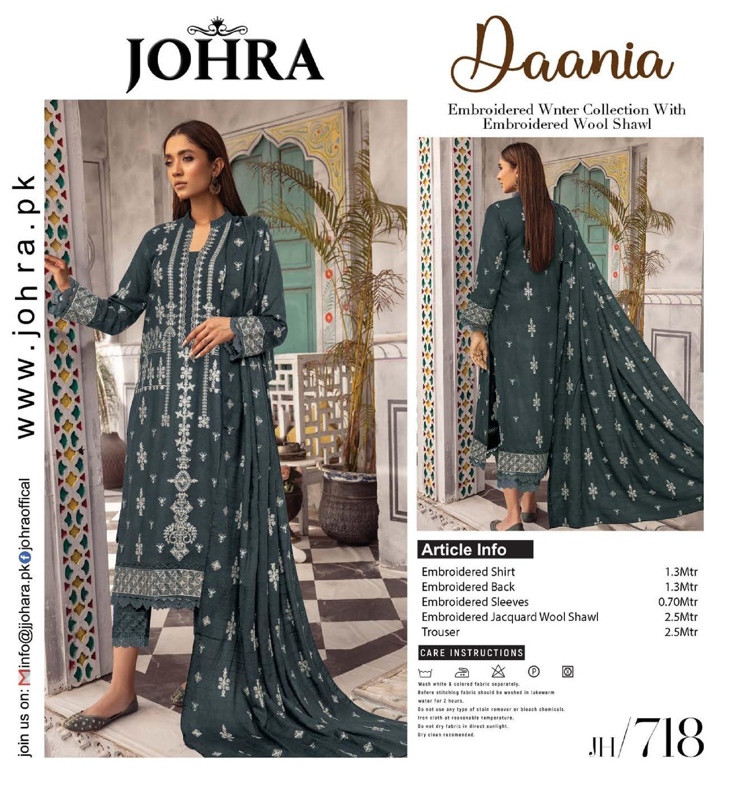 Johra Daania JH-718