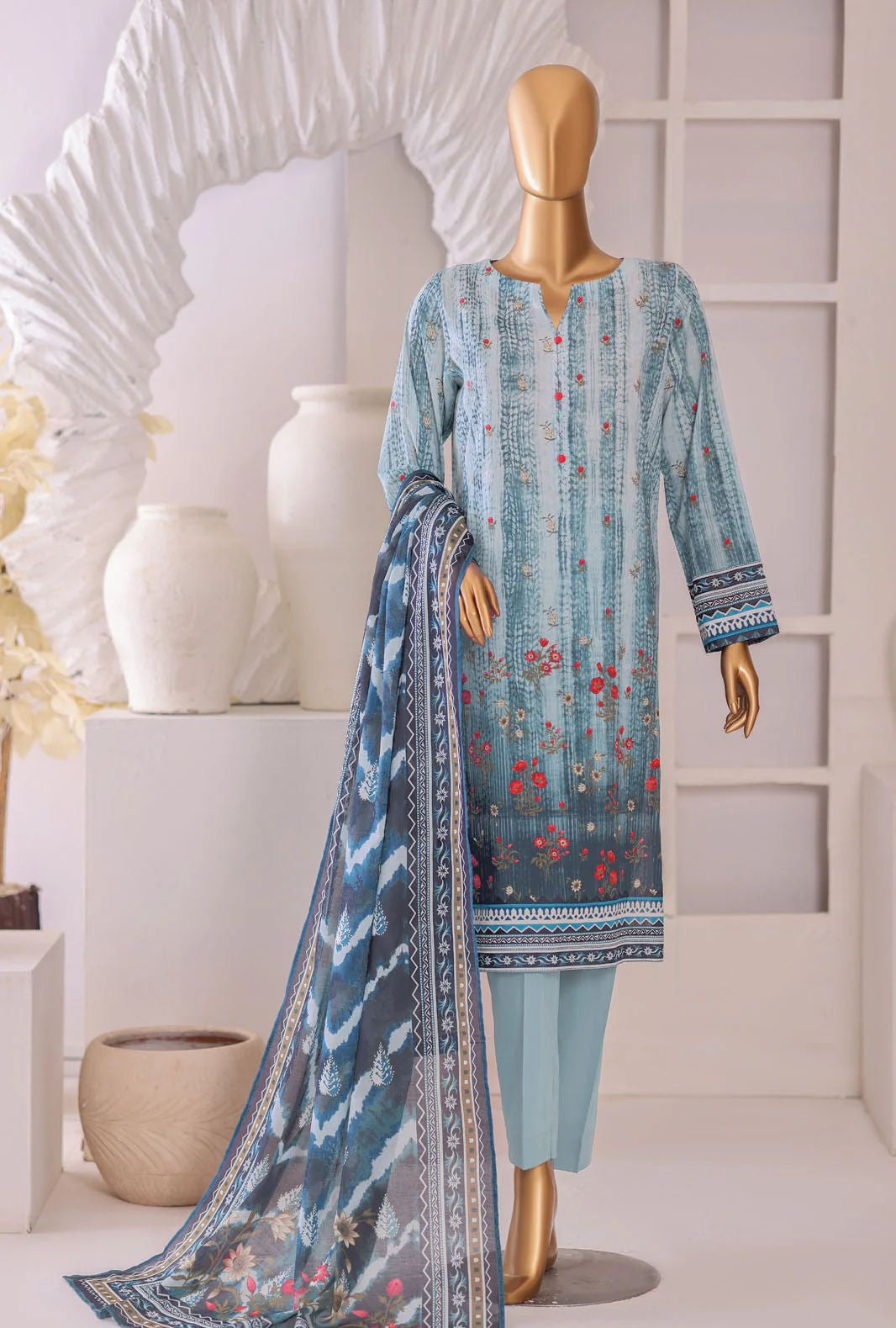 HZ Casual Lawn Suit – Design 13